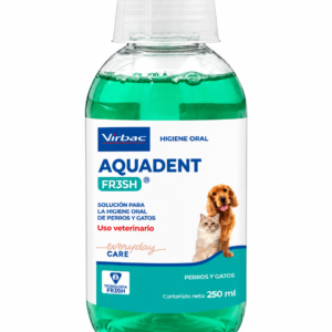 Aquadent Fresh 250 ml – Solución para la Higiene Oral de Perros y Gatos