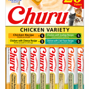 Inaba Cat Snack Churu 20 Piezas - Box Chicken Variety