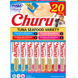 Churu Caja Para Gato Tuna Seafood Variety X 20tubos