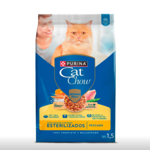 CAT CHOW ESTERILIZADOS Prebioticos 1,5KG