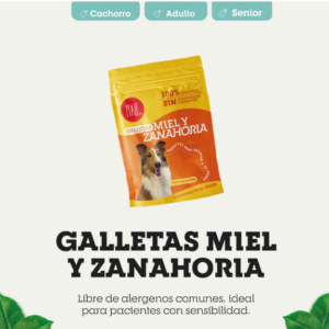 PIXIE GALLETAS MIEL Y ZANAHORIA