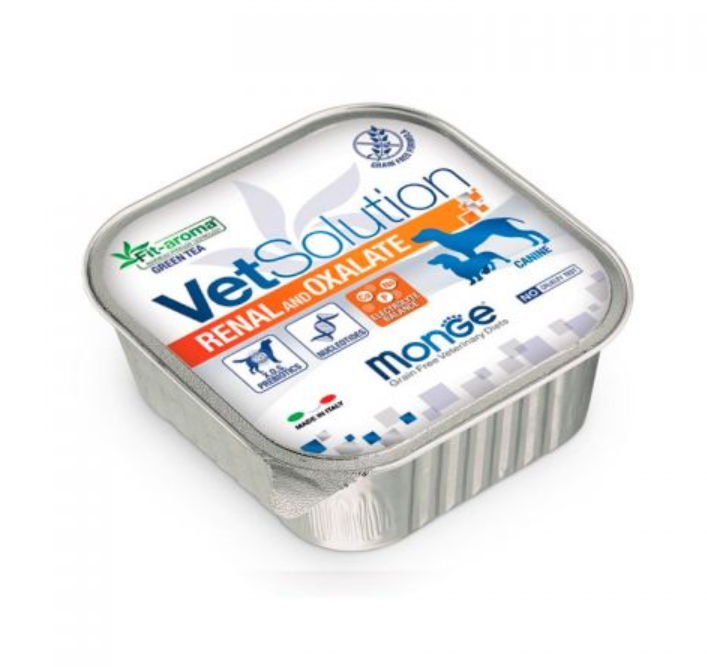 MONGE VET SOLUTION RENAL AND OXALATE CANINE 150GR