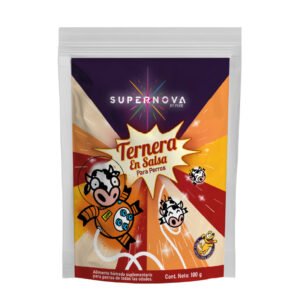 SUPERNOVA BY PIXIE TERNERA EN SALSA PARA PERROS 100gr