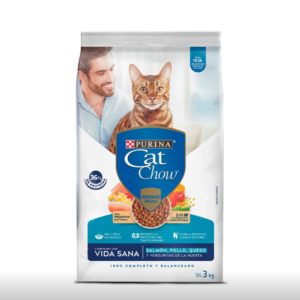 CAT CHOW VIDA SANA PREBIOTICOS X 3kg