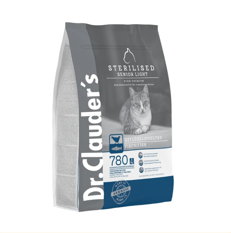 Dr. Clauder's Senior Light Sterilized 4 kg
