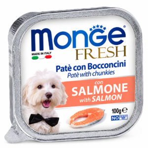 Comida húmeda monge fresh x 100gr /pate con salmon