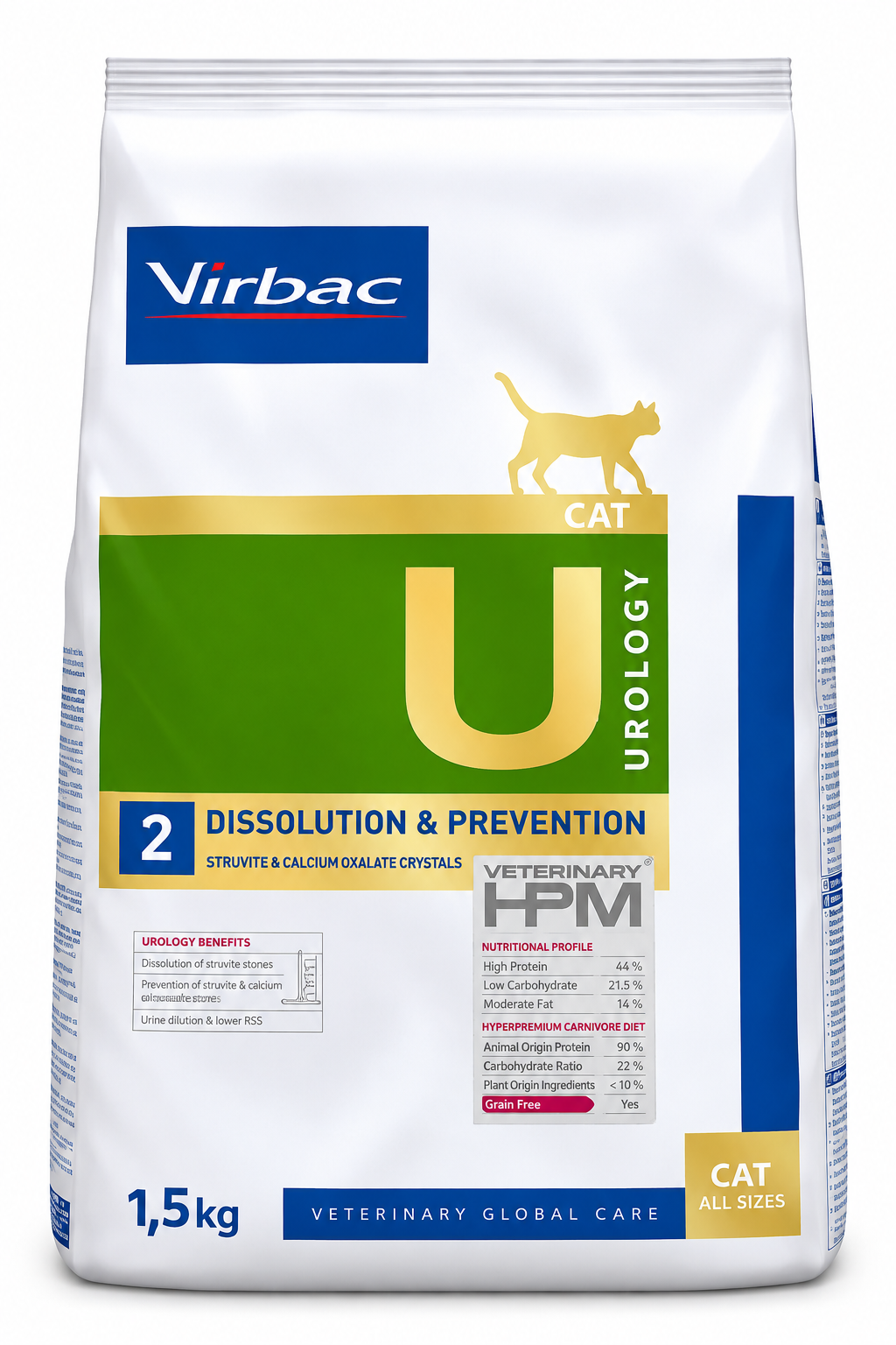 Virbac Alimento para Gato Urology Urinary 1.5KG