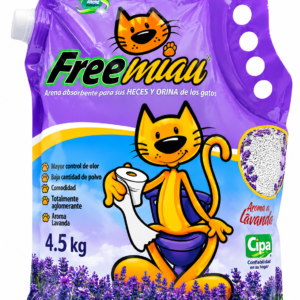 FREEMIAU ARENA PARA GATOS CON LAVANDA