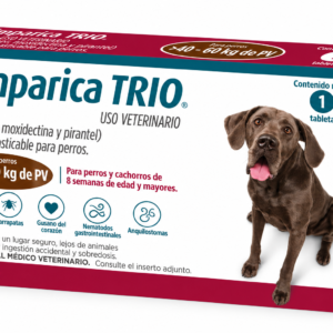 Simparica Trio 40 A 60 Kg Caja X 1 Tableta