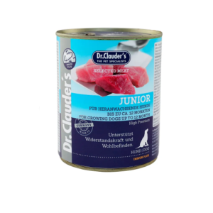 Alimento humedo Dr Clauders junior 800 gr perro