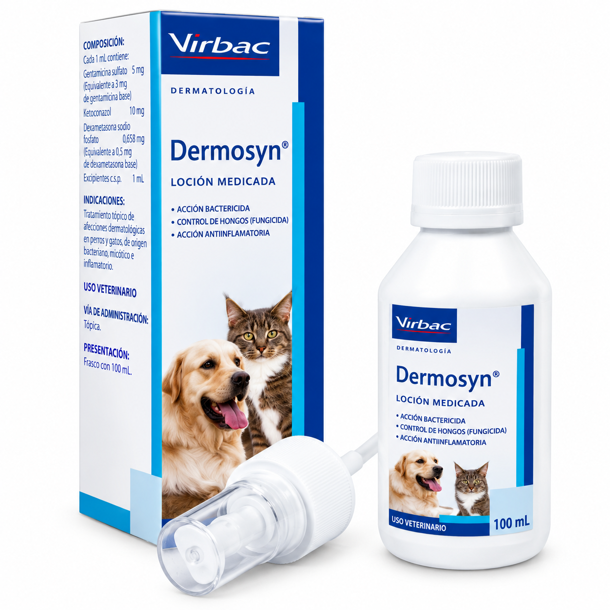 Dermosyn spray locion medica 100ML