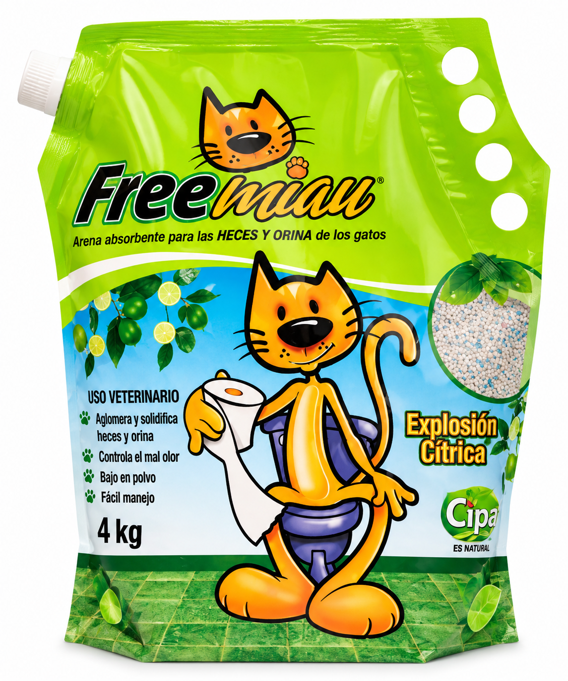 FREEMIAU ARENA PARA GATOS CITRICA