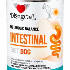 Disugual dog intestinal con trucha 400g