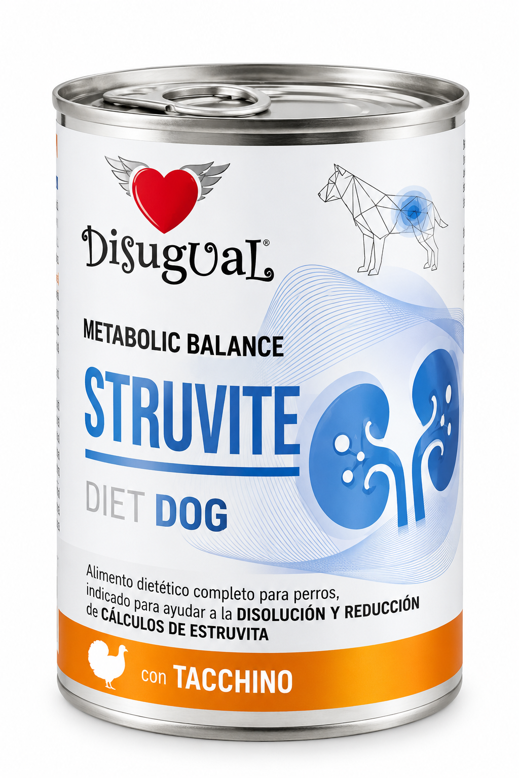Disugual dog struvite con pavo 400g