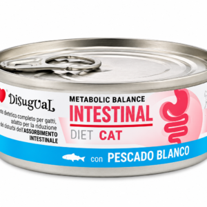 Disugual cat intestinal con pescado blanco 85g