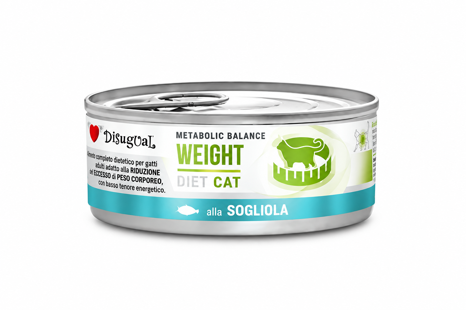 DISUGUAL CAT WEIGHT DIET LENGUADO 85 GR