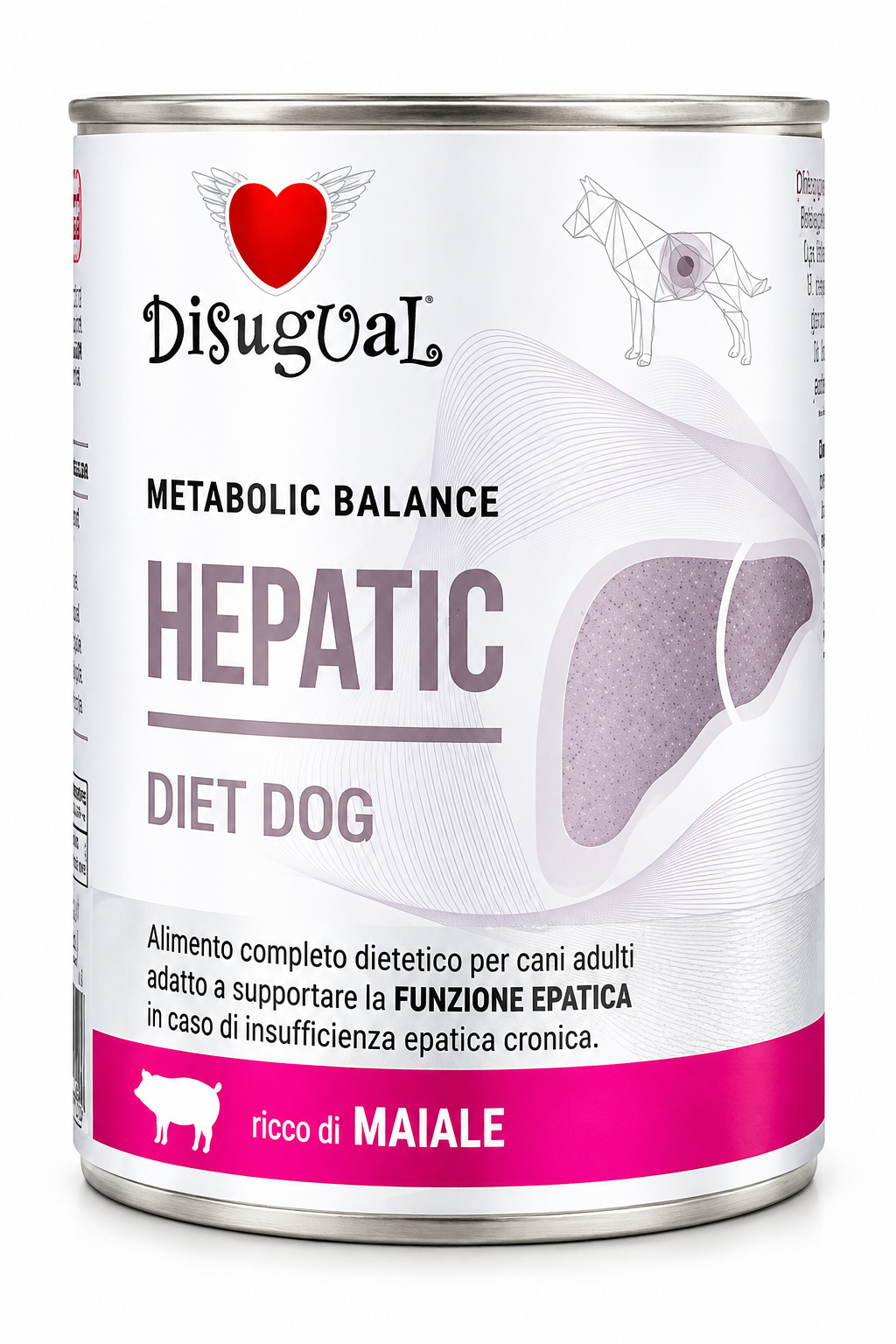 DISUGUAL DOG HEPATIC DIET CERDO 400GR