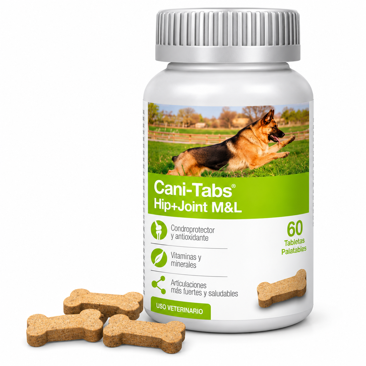Cani Tabs Hip Joint Med & Large 60 tabletas